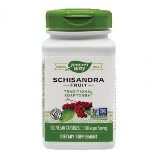 Schizandra Fruit Natures Way, 100 capsule - Secom