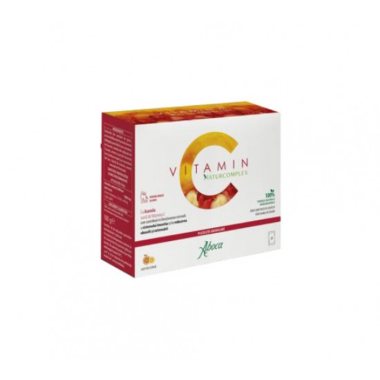 Vitamina C cu acerola Naturcomplex, 20 plicuri - Aboca