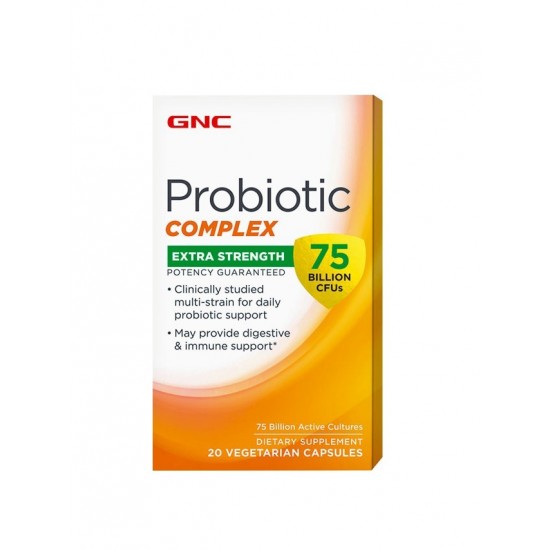 GNC Probiotic Complex Extra, 75 Miliarde UFC, 20 cps