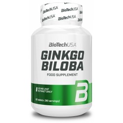 Ginkgo Biloba + Lecithin, 90 capsule, Biotech
