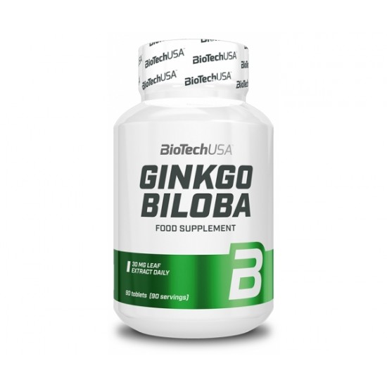 Ginkgo Biloba + Lecithin, 90 capsule, Biotech