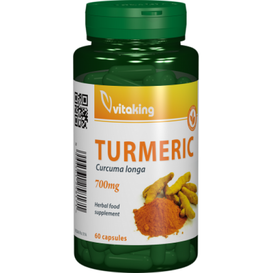 Turmeric (Curcuma) 700mg, 60 capsule vegetale