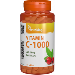 Vitamina C 1000 mg cu macese, 100 comprimate