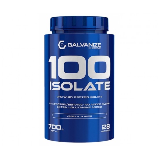 100 Isolate, 700 g, Galvanize Nutrition 100 Isolate, 700 g, Galvanize Nutrition