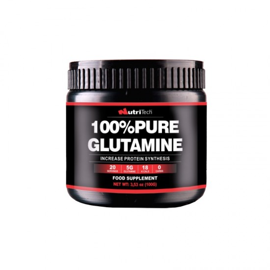 100% Pure Glutamine, 100 g, Nutritech 100% Pure Glutamine, 100 g, Nutritech