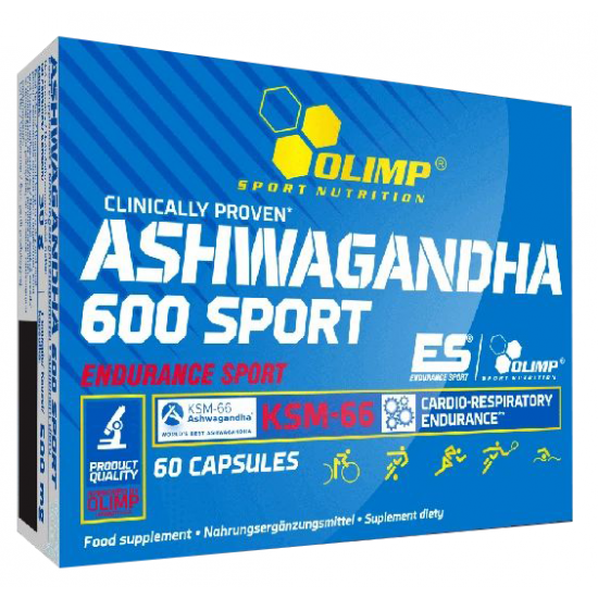 Ashwagandha 600 Sport, 60 caps, Olimp