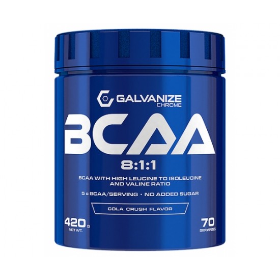 BCAA 8:1:1, 500 g, Galvanize Nutrition BCAA 8:1:1, 500 g, Galvanize Nutrition