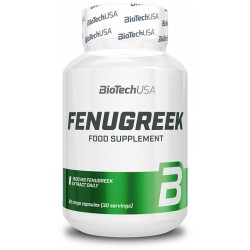Fenugreek - extract natural din semințe de schinduf, 60 cps, Biotech