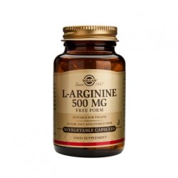 L-Arginine 500mg, 50 caps, SOLGAR 