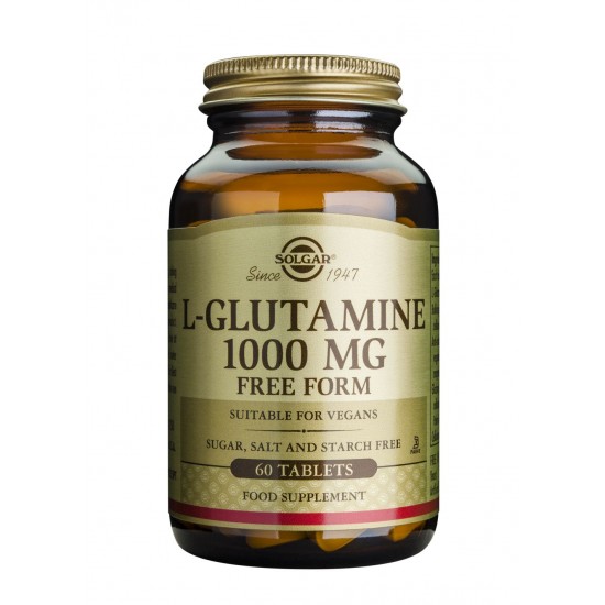 L-Glutamine 1000 mg, 60 tab, SOLGAR L-Glutamine 1000 mg, 60 tab, SOLGAR
