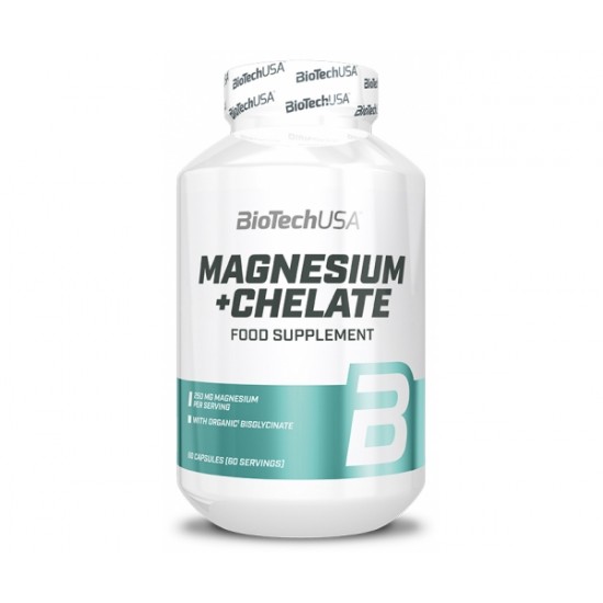 Magnesium+Chelate, 60 capsule, Biotech