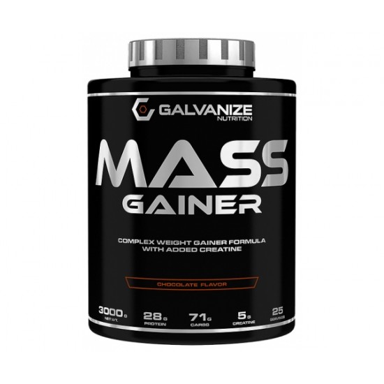Mass Gainer, 3000 g, Galvanize Nutrition Mass Gainer, 3000 g, Galvanize Nutrition