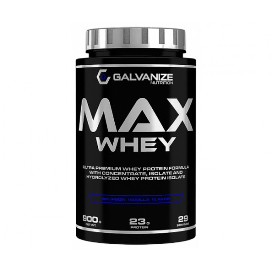 Max Whey, 900 g, Galvanize Nutrition Max Whey, 900 g, Galvanize Nutrition