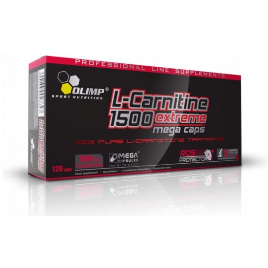 L-Carnitine 1500 Extreme, L-Creatina 120 capsule - Olimp Sport Nutrition