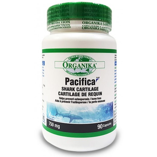 Pacifica Shark Cartilage 750 mg, 90 caps, Organika