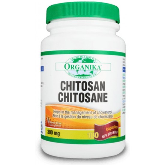 Chitosan, 180 caps,Organika