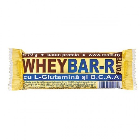 Whey Bar Forte-R, 70 g - Redis Nutritie