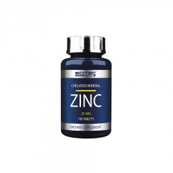 Zinc 25  mg, 100 tablete, Scitec