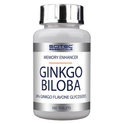 Ginkgo Biloba, 100 caps, Scitec Nutrition