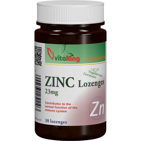 Zinc 23 mg, 30 capsule