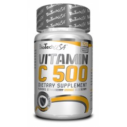 Vitamin C 500 Mg, 120 tablete, Biotech