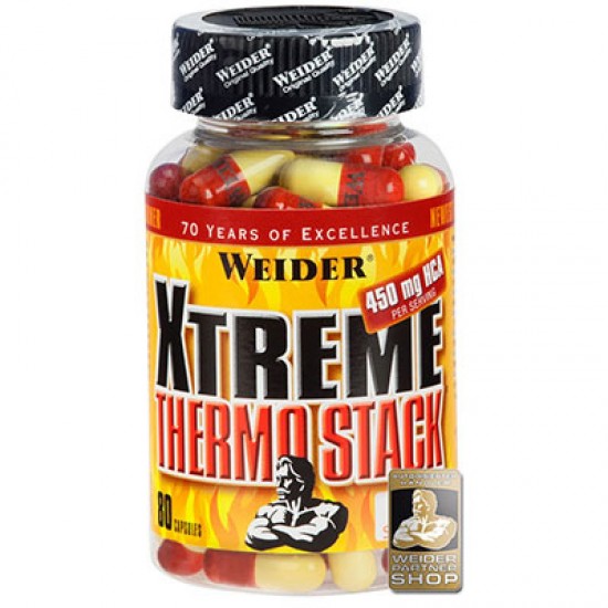 Xtreme Thermo Stack, 80 capsule