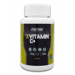 X Vitamin C+ (650mg) cu extract de cătină, 90 capsule, Xplode Gain Nutrition