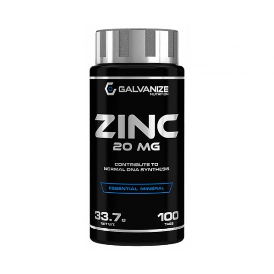 Zinc, 100 tablete, Galvanize Nutrition