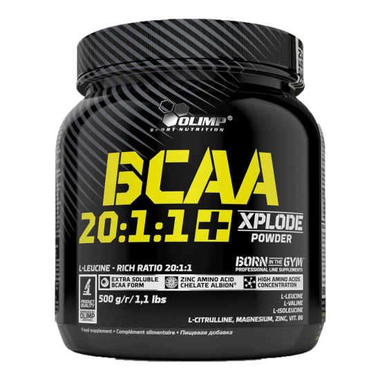 BCAA Xplode Powder 20:1:1, Amino aicizi 500g - Olimp Sport Nutrition