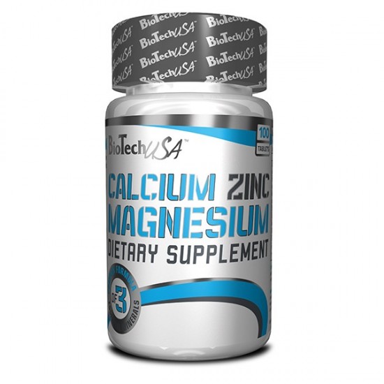 Calcium Zinc Magnesium, 100 tablete Calcium Zinc Magnesium, 100 tablete