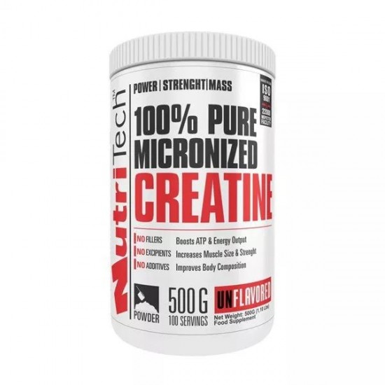 100% Pure Creatine, 500 g, Nutritech 100% Pure Creatine, 500 g, Nutritech