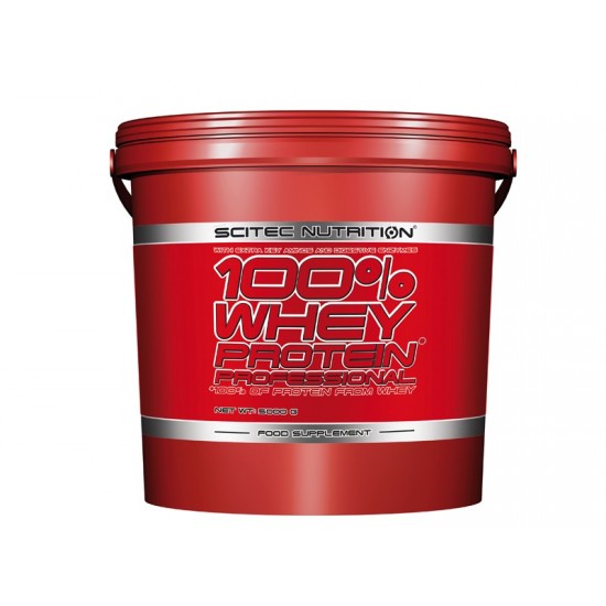 100% Whey Protein Professional, 5000 g - Scitec Nutrition