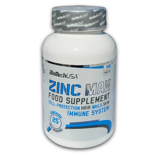 Zinc MAX, 100 tablete, Biotech